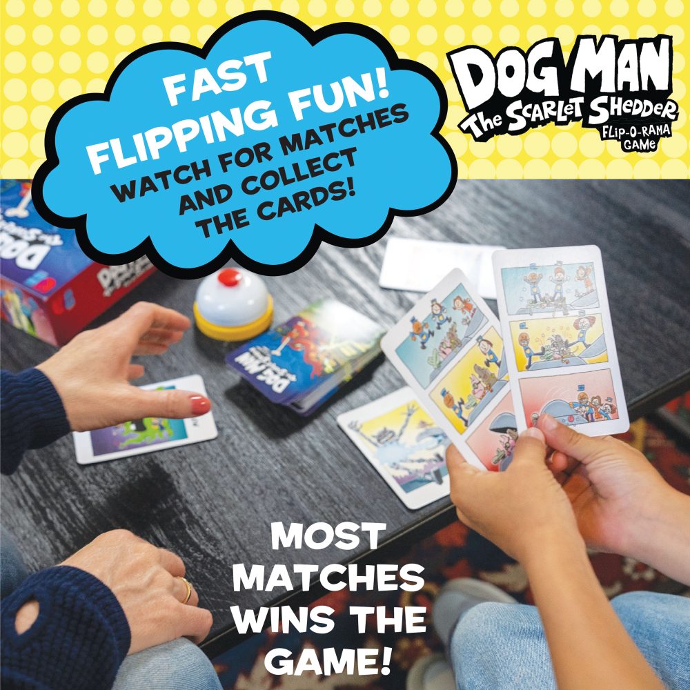 Dog Man The Scarlet Shedder Flip-O-Rama