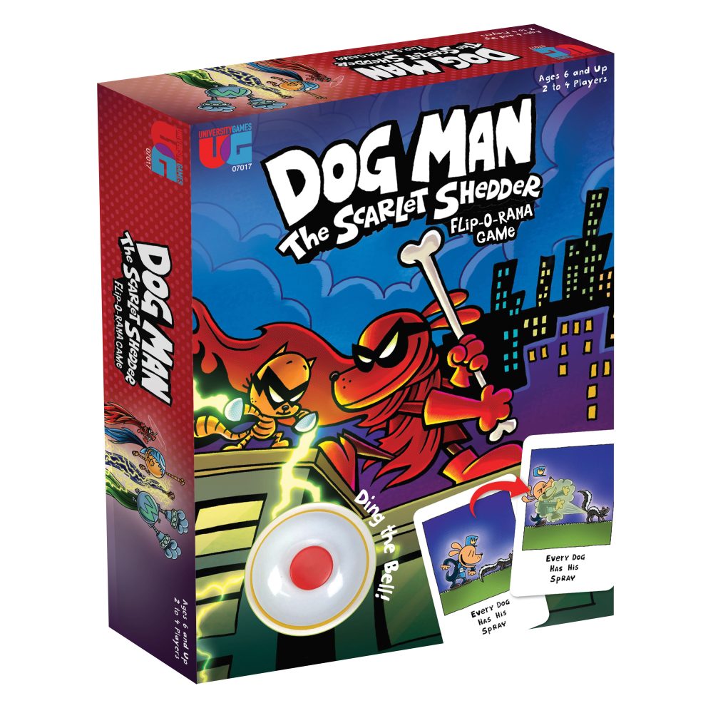 Dog Man The Scarlet Shedder Flip-O-Rama