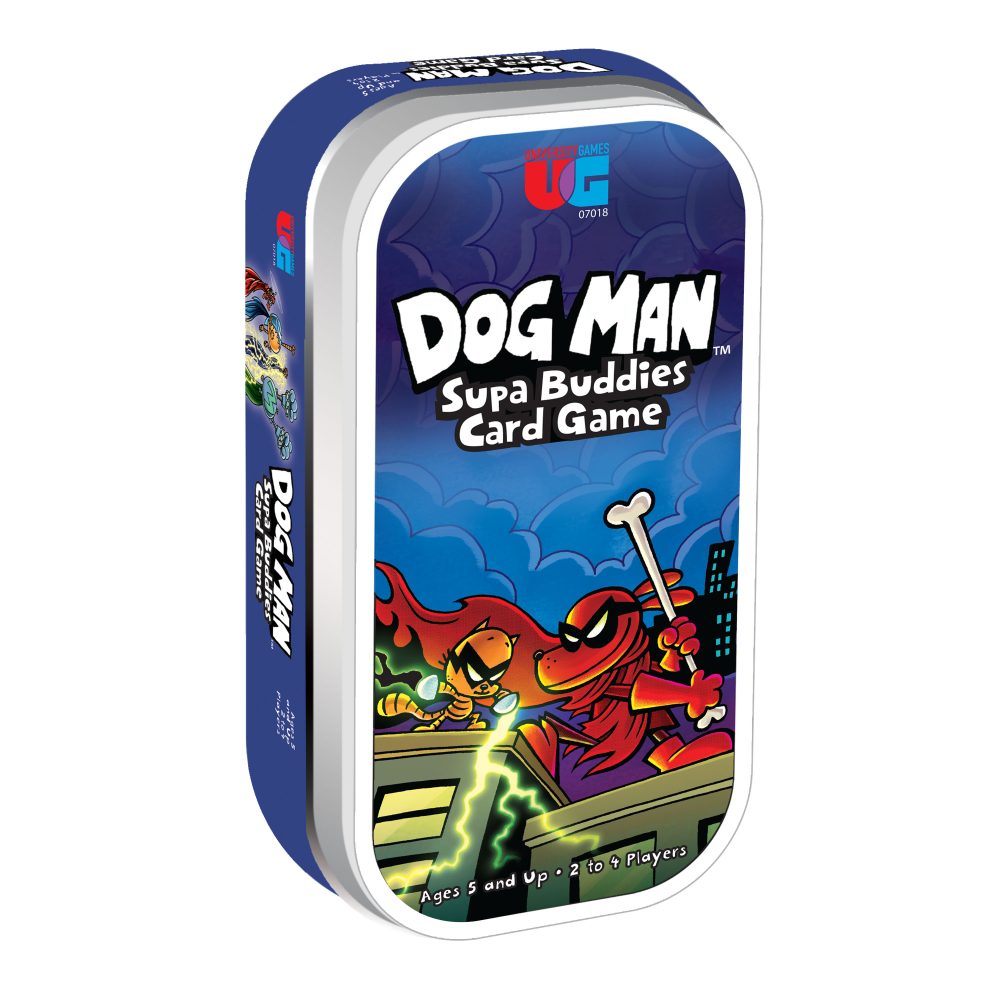 Dog Man Supa Buddies Card Game Tin