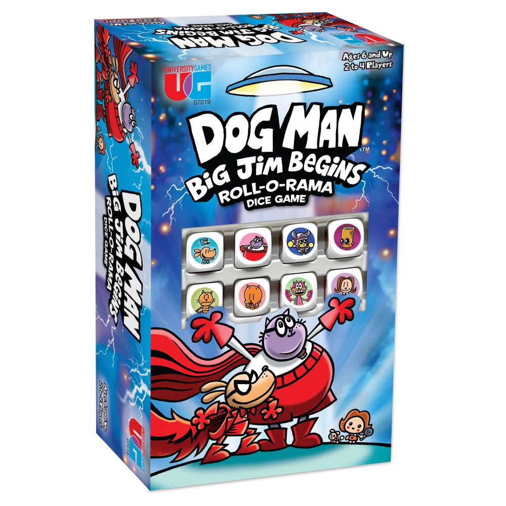 Dog Man Big Jim Begins Roll-O-Rama Dice Game