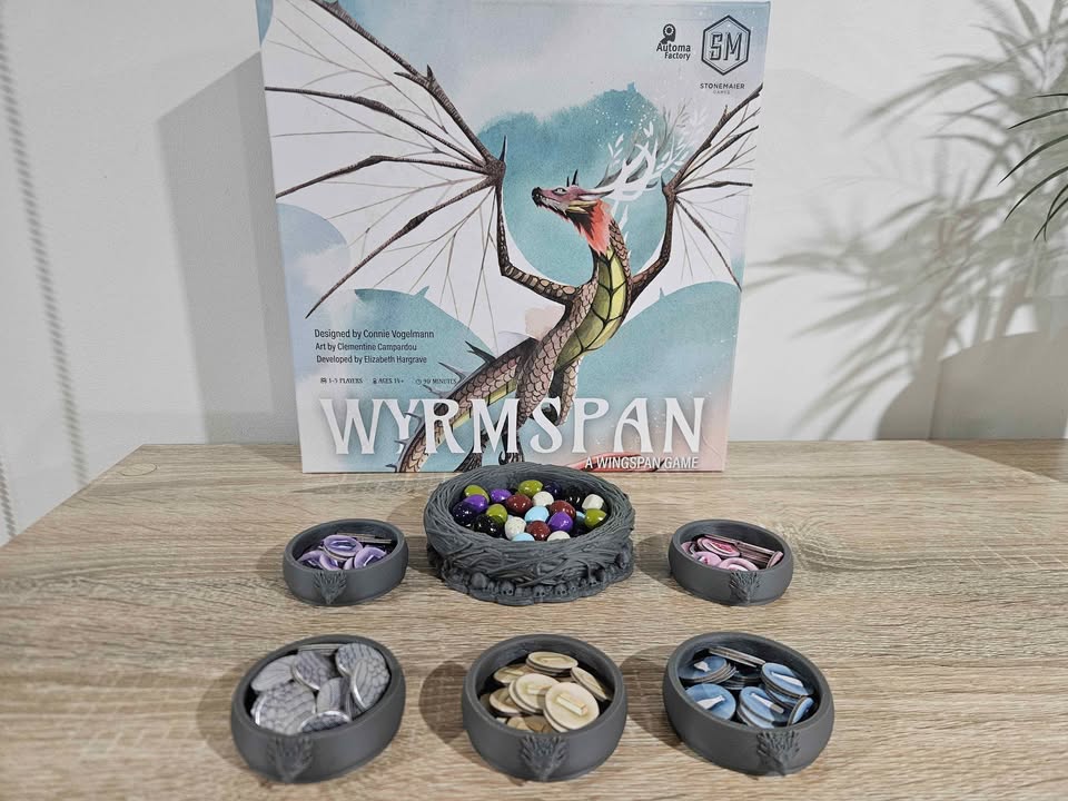 Wyrmspan Compatible Dragon Nest Organiser Set