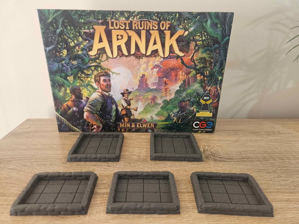 Lost Ruins of Arnak Thematic Board Token Tray Set