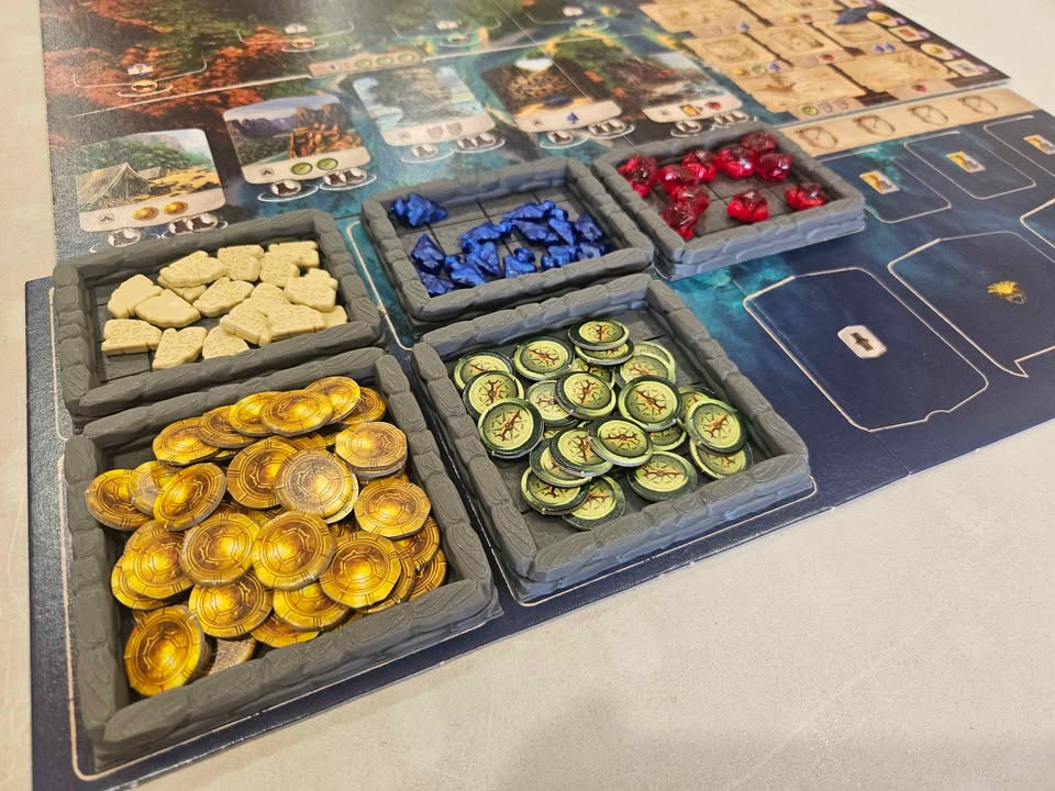 Lost Ruins of Arnak Thematic Board Token Tray Set