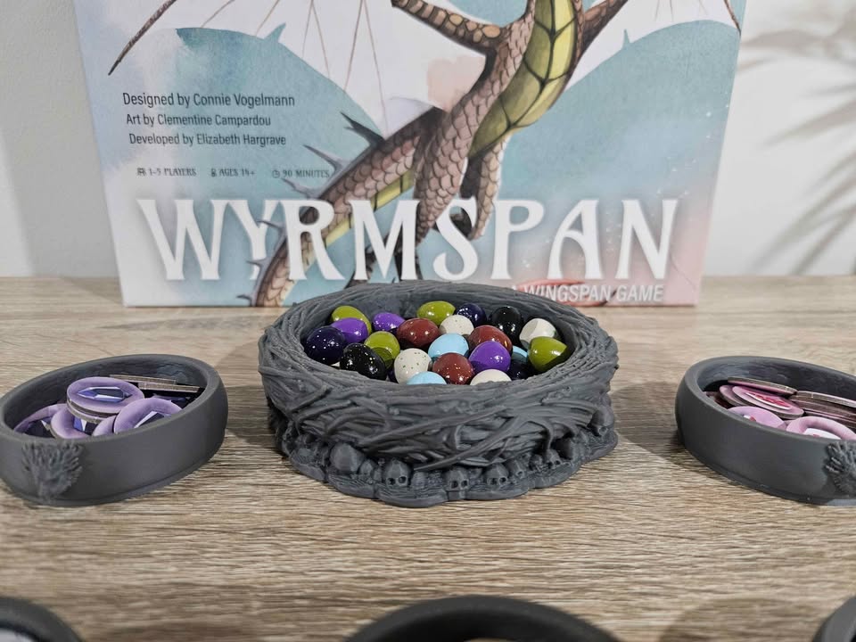 Wyrmspan Compatible Dragon Nest Organiser Set