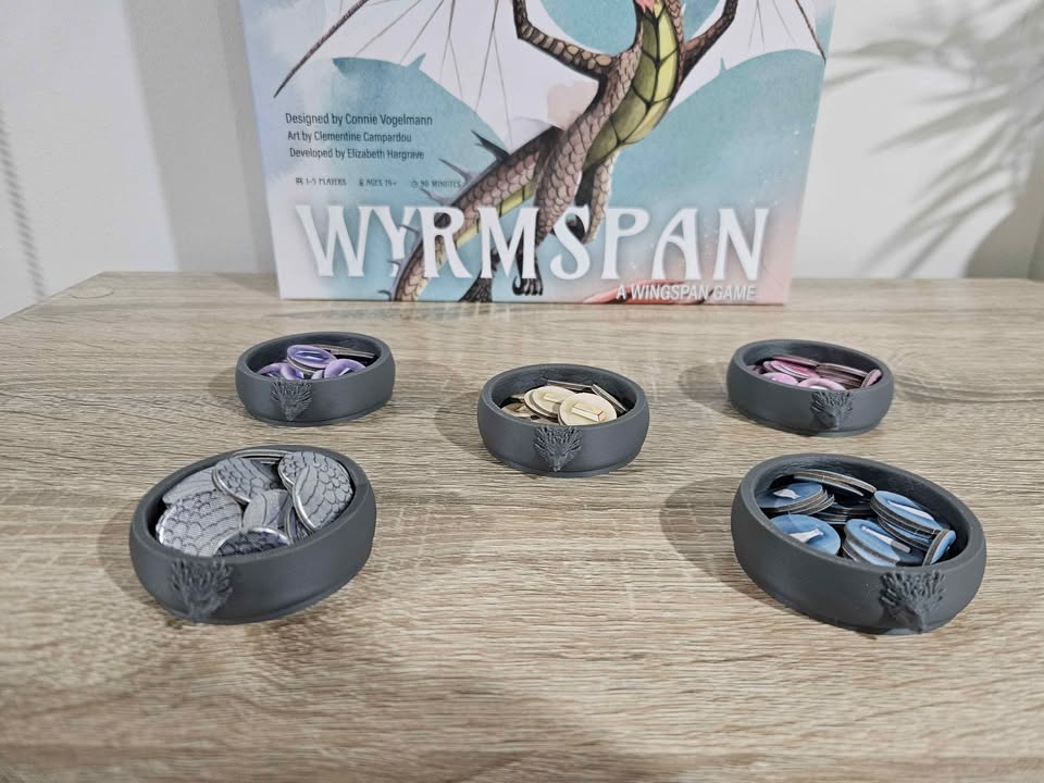Wyrmspan Compatible Dragon Nest Organiser Set