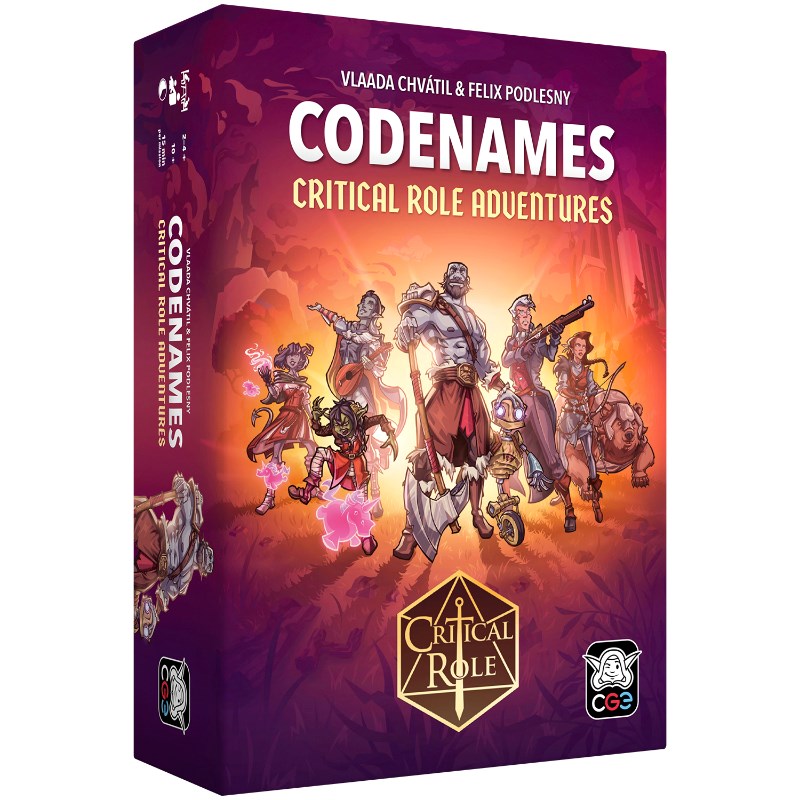 Codenames - Critical Role Adventures - PRE ORDER