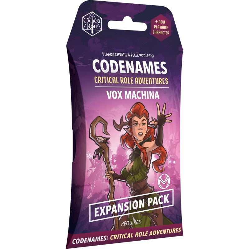 Codenames - Critical Role Adventures - Vox Machina Expansion Pack - PRE ORDER