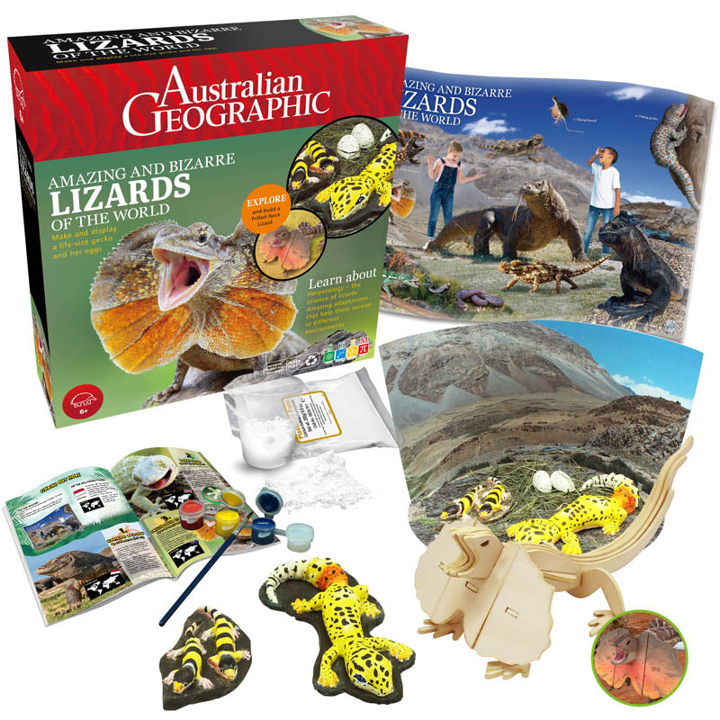 Aus Geo Amazing and Bizarre Lizards of the World