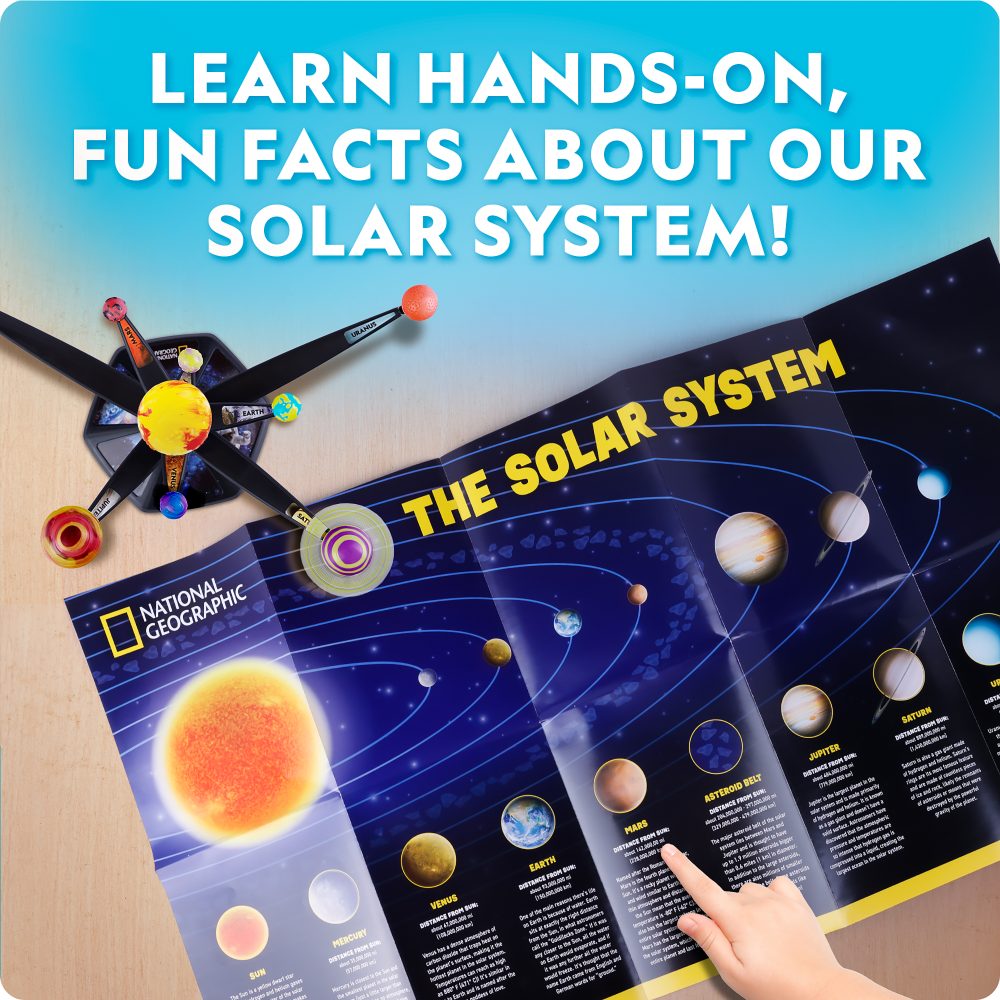 National Geographic Glow-In-The-Dark Solar System