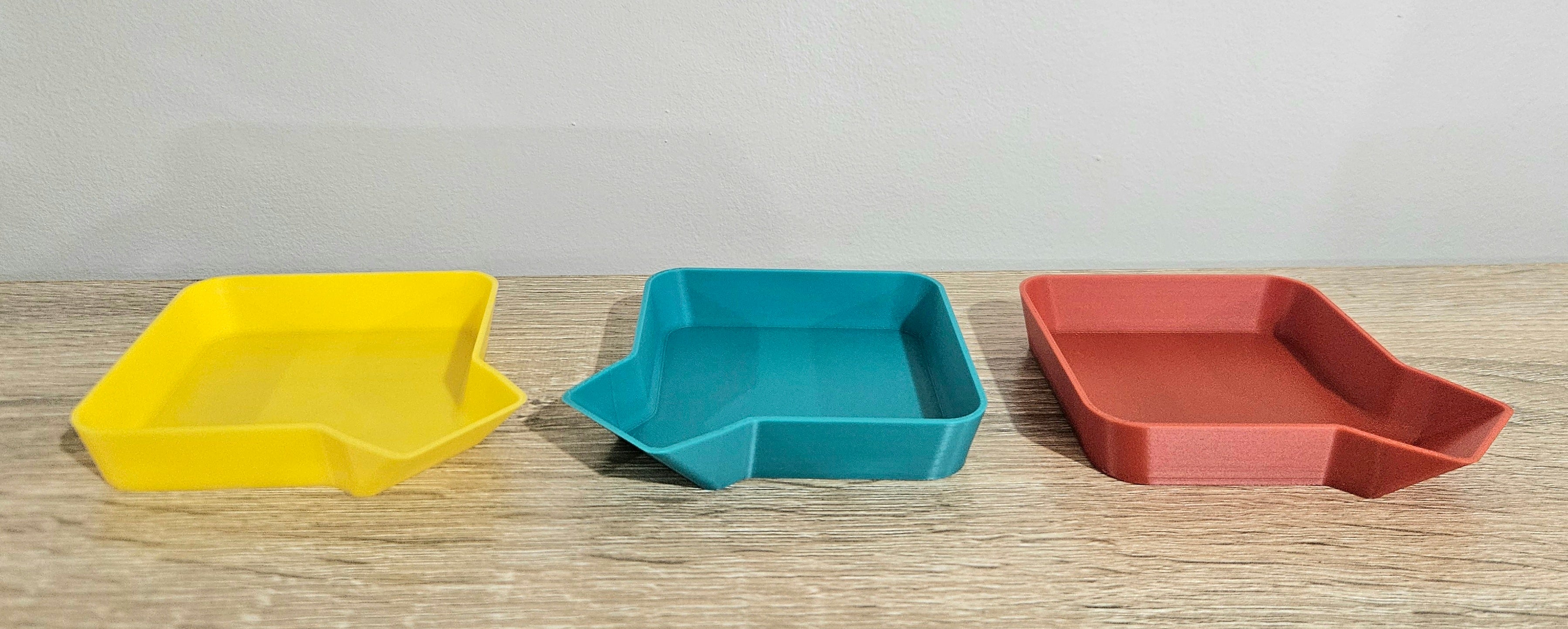 6x Board Game Token Trays – Funnel Design