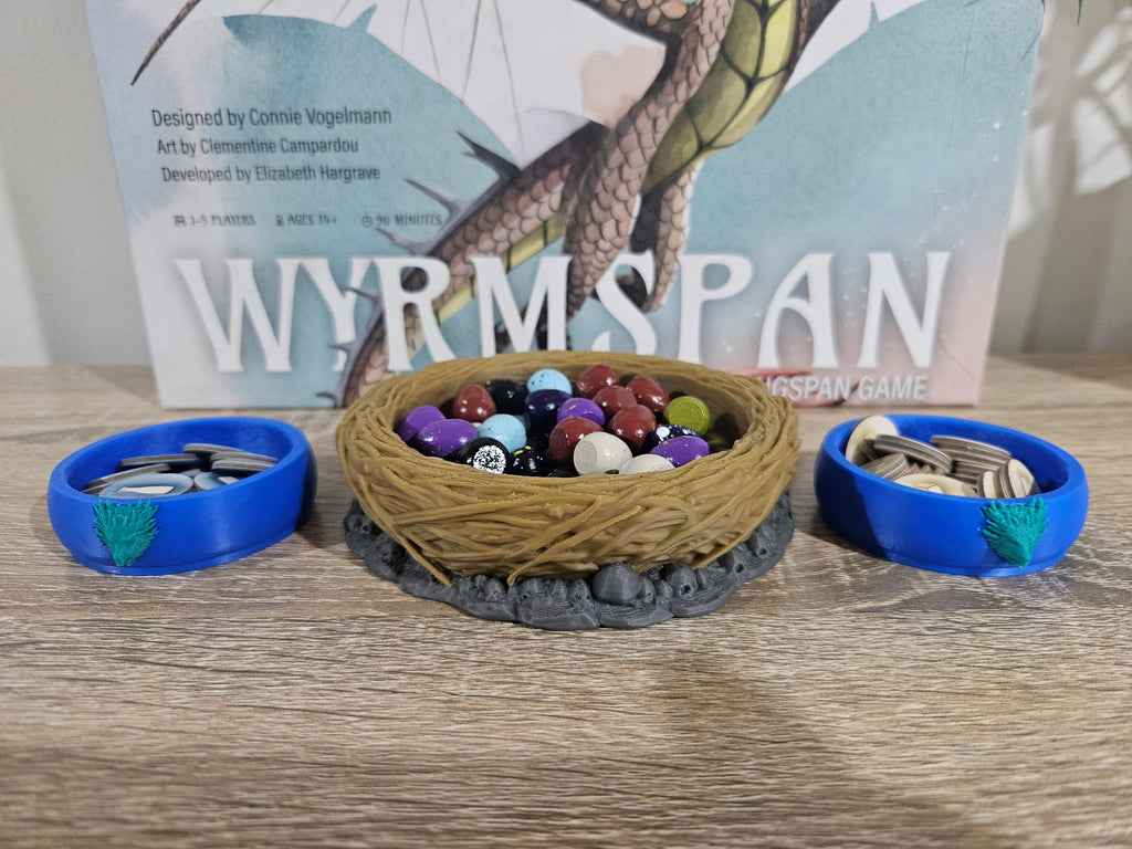 Wyrmspan Compatible PREMIUM THEMED Dragon Organiser Set
