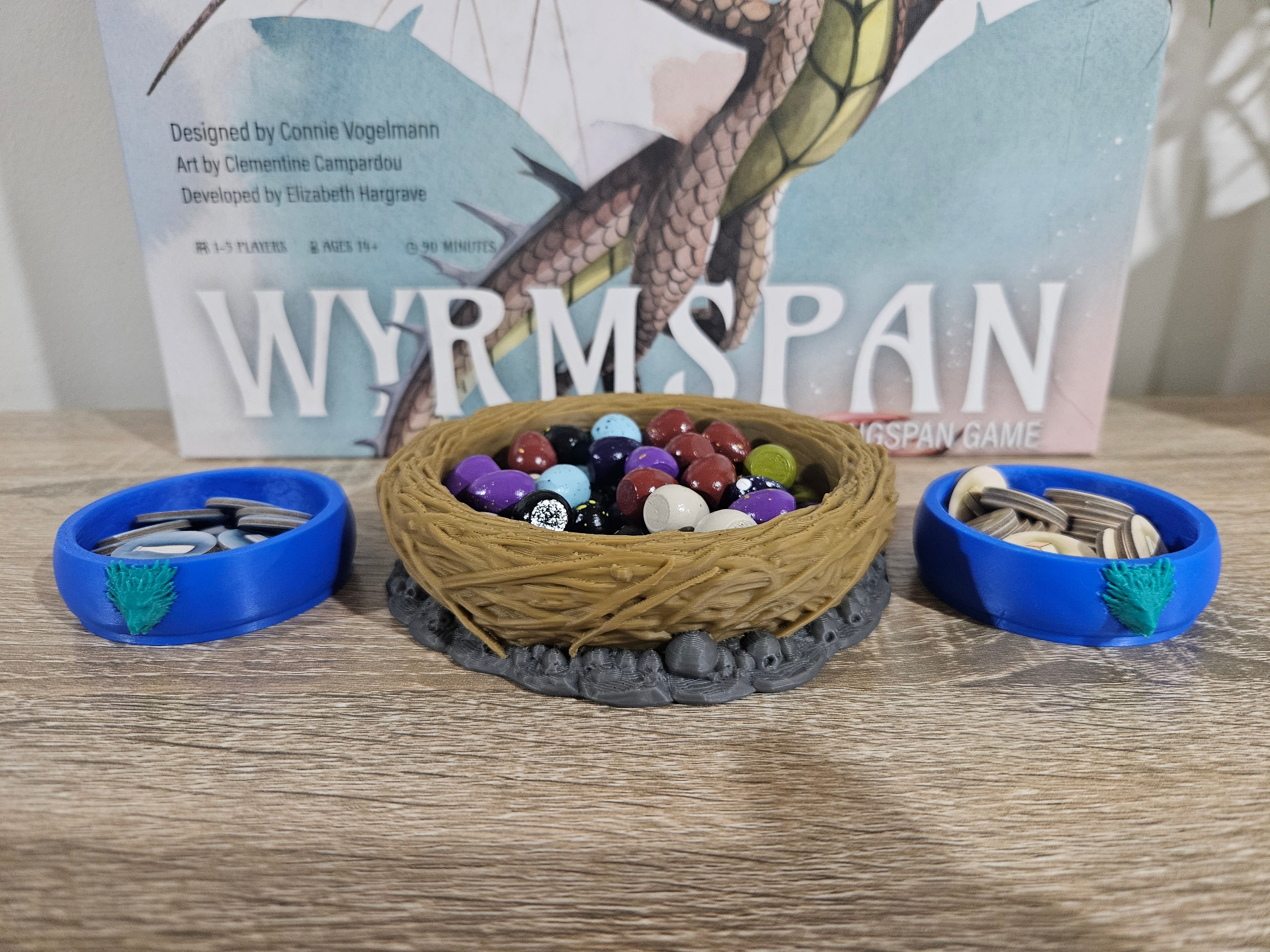 Wyrmspan Compatible PREMIUM THEMED Dragon Organiser Set