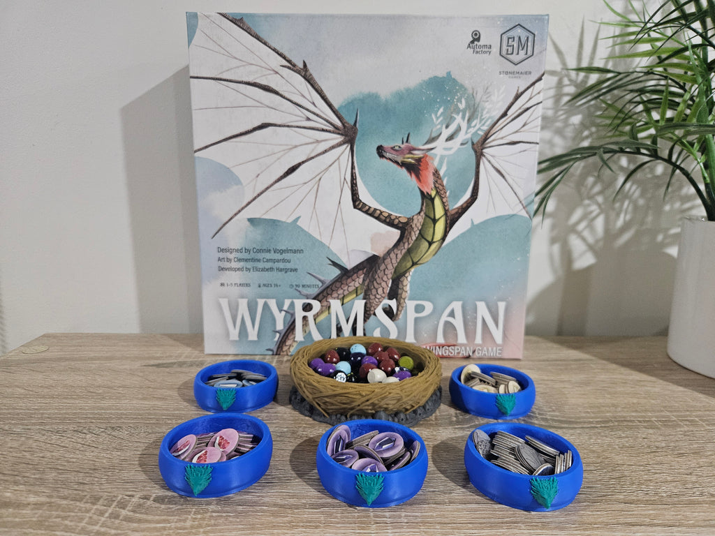 Wyrmspan Compatible PREMIUM THEMED Dragon Organiser Set