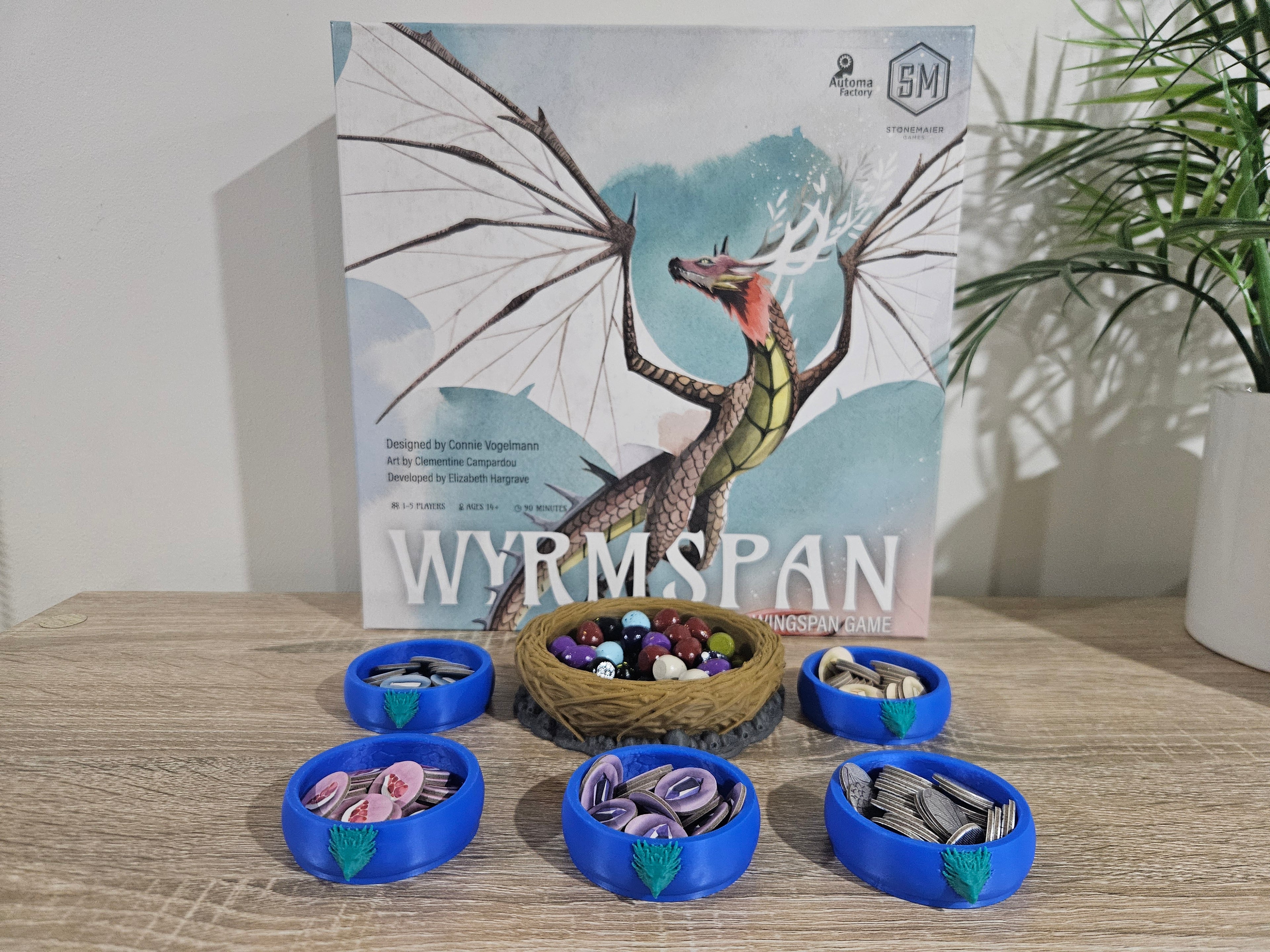 Wyrmspan Compatible PREMIUM THEMED Dragon Organiser Set