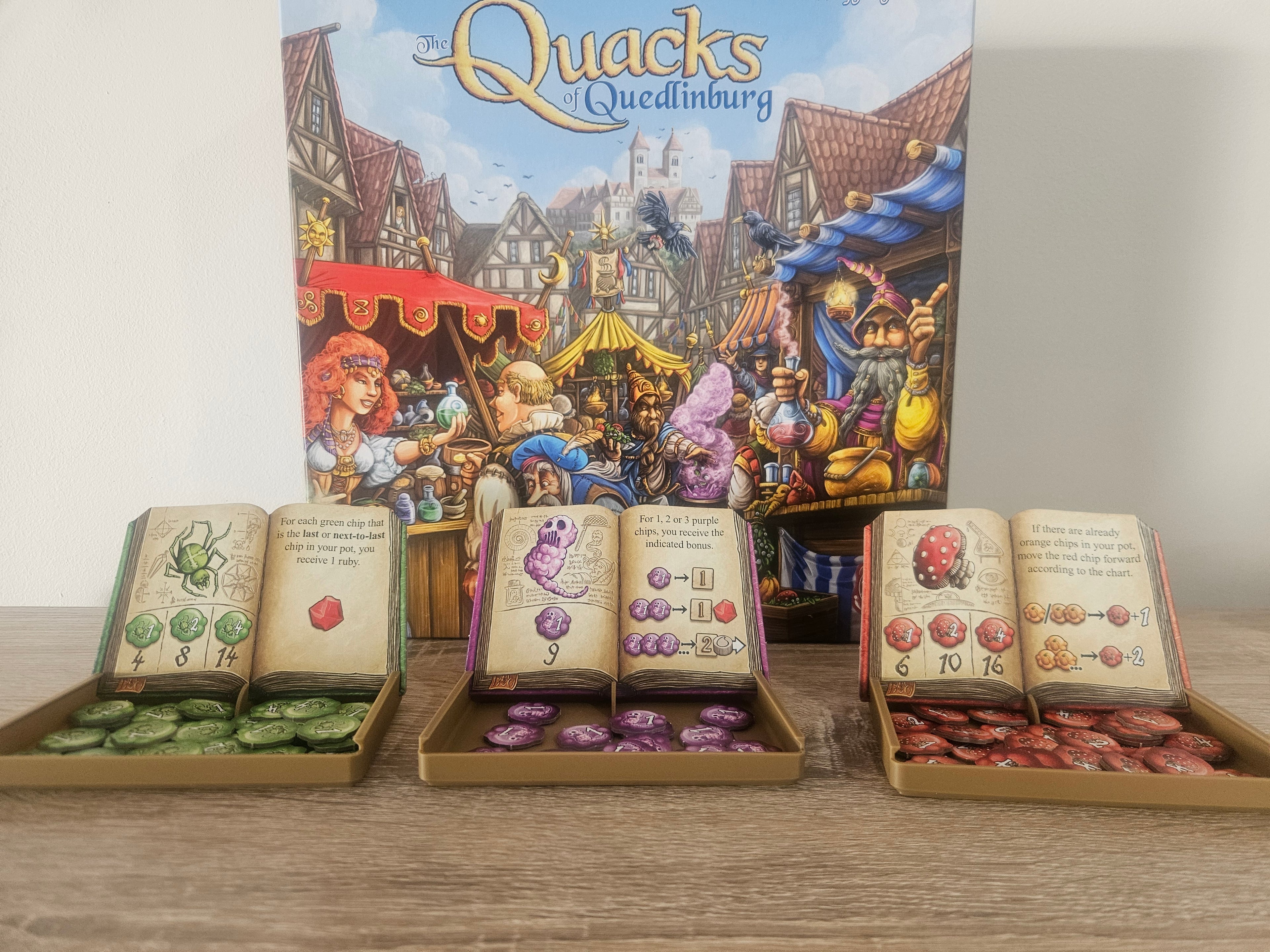 Quacks of Quedlinburg Compatible Tray Kit