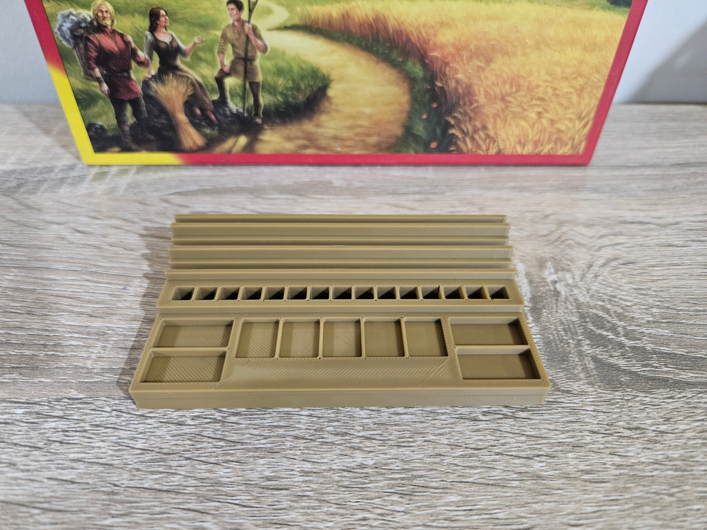 Catan Compatible Player Trays — Full Set of 4 — 5th Edition (2015–2024) ONLY