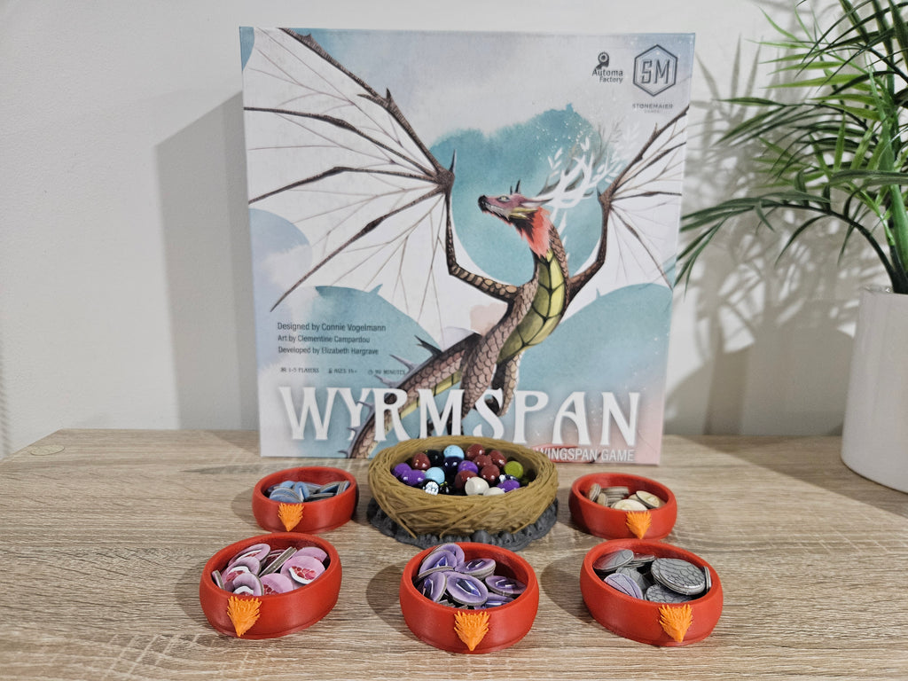Wyrmspan Compatible PREMIUM THEMED Dragon Organiser Set