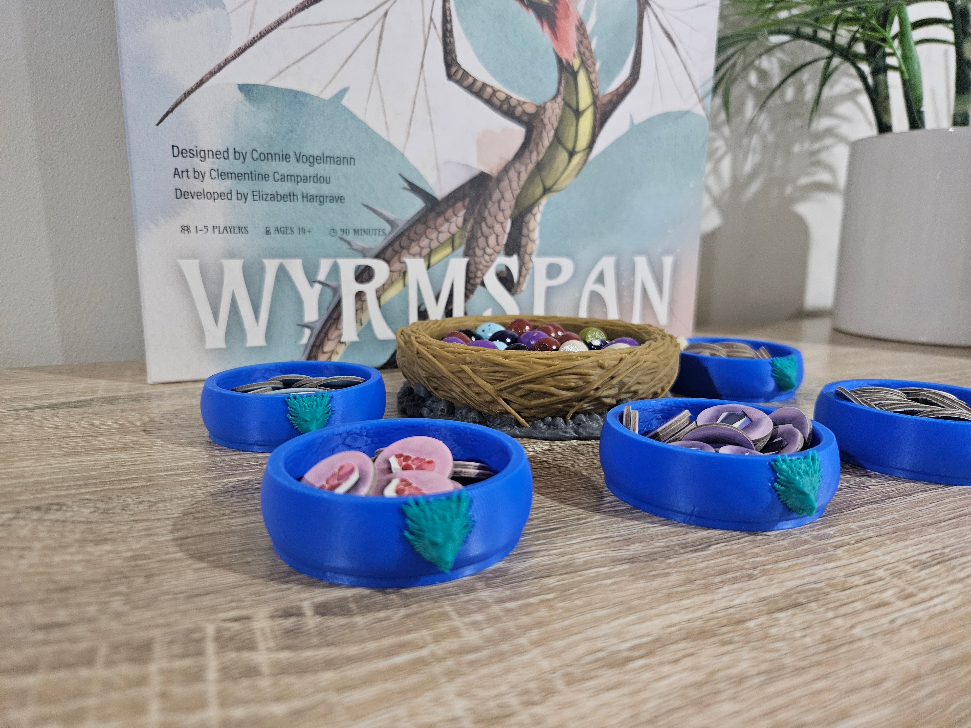 Wyrmspan Compatible PREMIUM THEMED Dragon Organiser Set