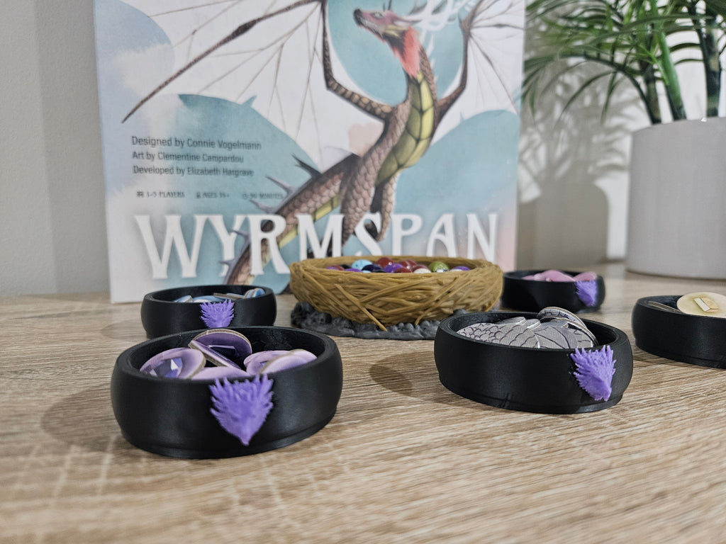 Wyrmspan Compatible PREMIUM THEMED Dragon Organiser Set